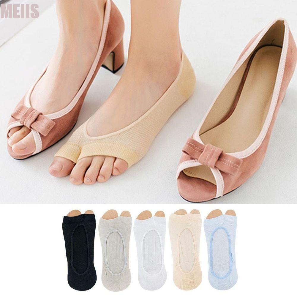 Tất miệng cá MEIIS, Tất mỏng Cotton, Tất hở ngón chân thoáng khí chất lượng cao EUR 35-40