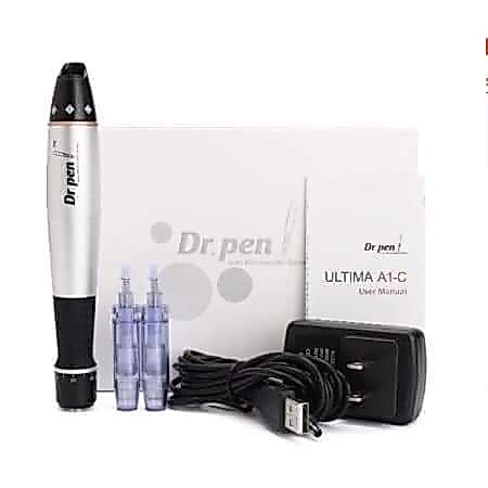 [Pen bạc] Máy phi kim Dr.Pen bạc không tích điện cấy tảo cấy trắng, Máy Dr.Pen cắm điện trực tiếp