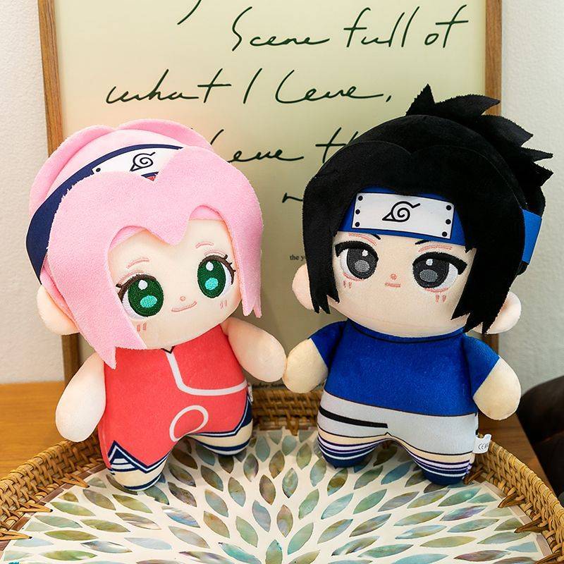Naruto Super Cute Peripheral Plush Doll Naruto Sasuke Kakashi Doll Ornaments s3WZ