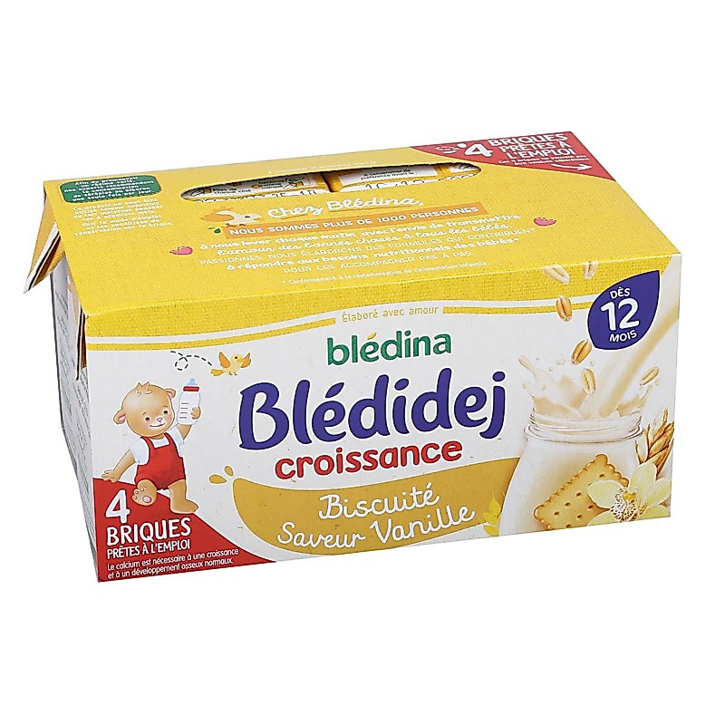 [ MẪU MỚI NHẤT- HÀNG SẴN] Sữa nước bledina 12m& 6m- lốc 4h 250ml