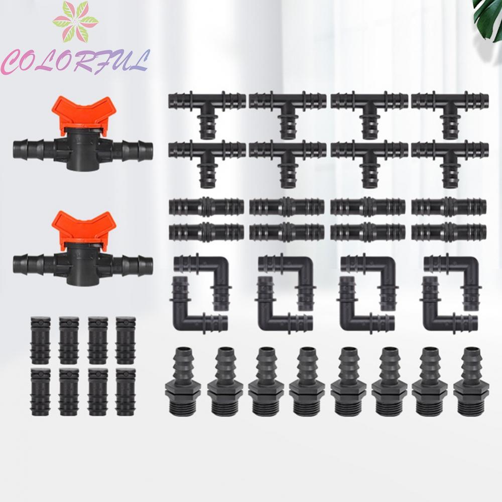 Garden Irrigation Barbed Connectors For Flower Beds Garden Watering System