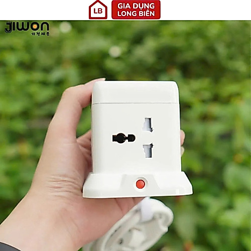 Ổ Cắm Điện Đa Năng JIWON - Tích Hợp Cổng USB và Type C, Tự Ngắt An Toàn, 4 Ổ, Chiều Dài 2.4m