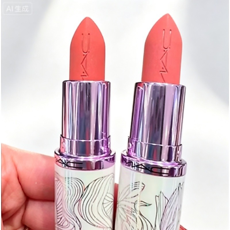 [Hàng có sẵn Vận chuyển nhanh] MAC Hair Butterfly Limited Lipstick 3,5g Marbled Velvet Matte Lipstic