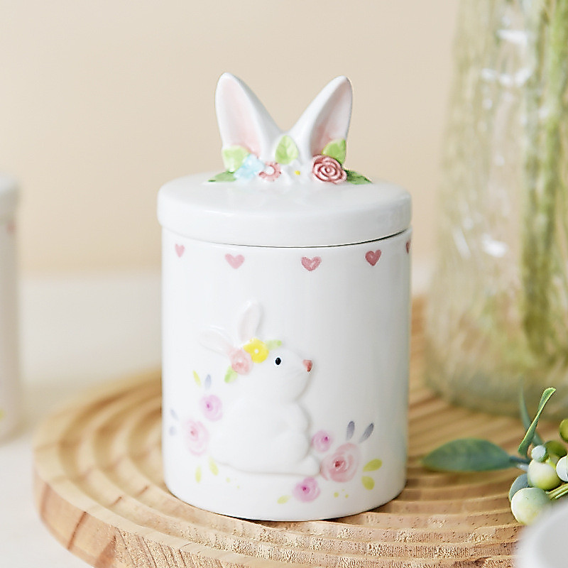Century Will Gốm Kín Lọ Đường Bình Sáng Tạo Kẹo Bảo Quản Bình Có Nắp Trang Trí Đồ Ăn Nhẹ Trà Bảo Quả