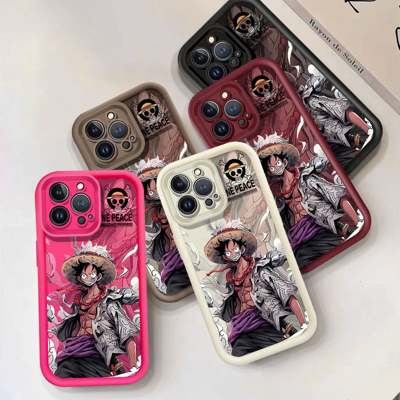 Ốp Lưng Anime One Piece Luffy Xu Hướng Cho OPPO A3 Pro A80 A3X A3 A60 A38 A18 A57 A77 4G A57S A77S A