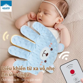  Bàn Tay Vỗ Bé Ngủ,Gối bàn tay vỗ bé ngủ 3 Chế Độ-Ru Ngủ Giảm Lo Lắng Đậu Đỏ Tự Nhiên Không Độc Hại Cho Bé Sơ Sinh 