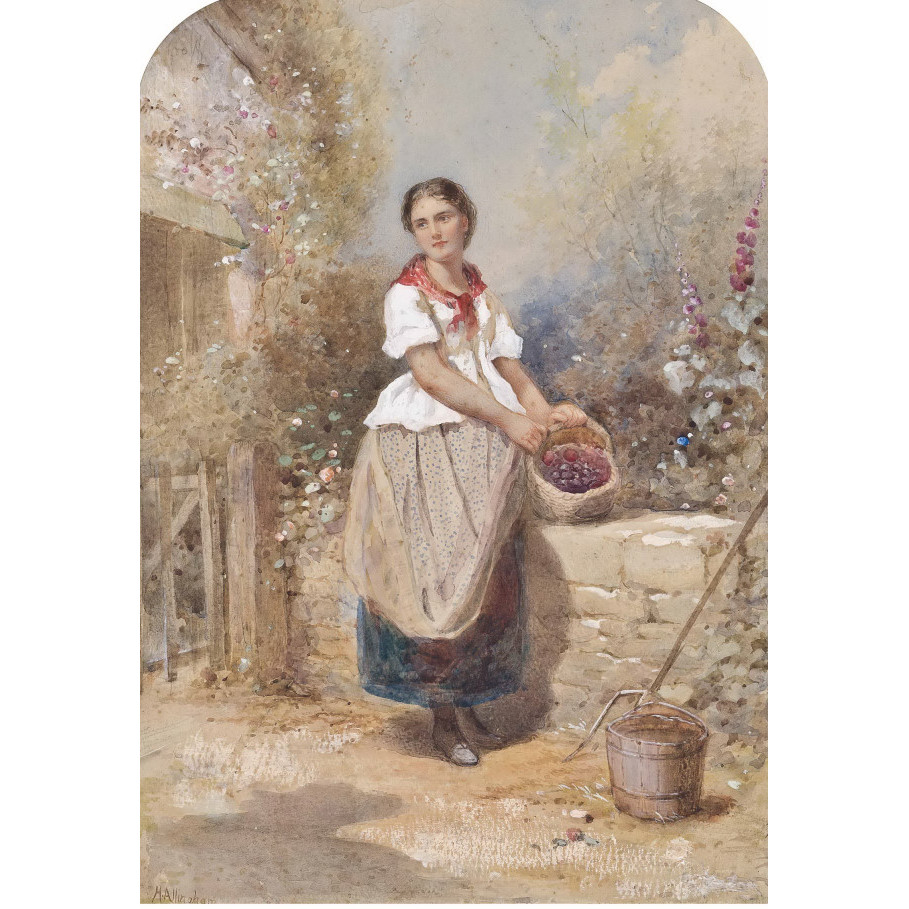 YC819 [Đức] Helen Allingham Helen Allingham (Helen Allingham) Tranh Mạng Chuyển Ảnh Thư Viện