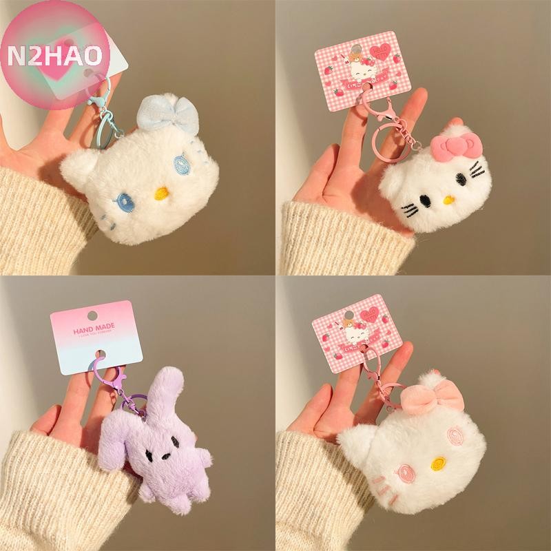 Móc khóa búp bê nhồi bông N2HAO Sanrio Tomato Hello Kitty n