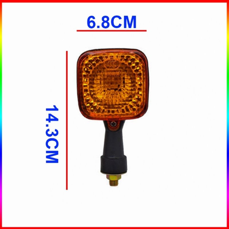 Cặp xi nhan CG125 - Đèn báo rẽ chắc chắn cho xe máy, giá 2 cái trái phải, hàng đẹp