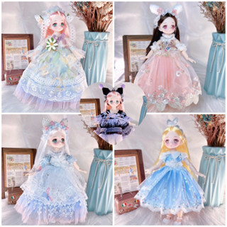 Búp Bê Anime Dễ Thương Mắt Hoạt Hình, Khớp Linh Hoạt Cao 30cm Cho Bé Gái