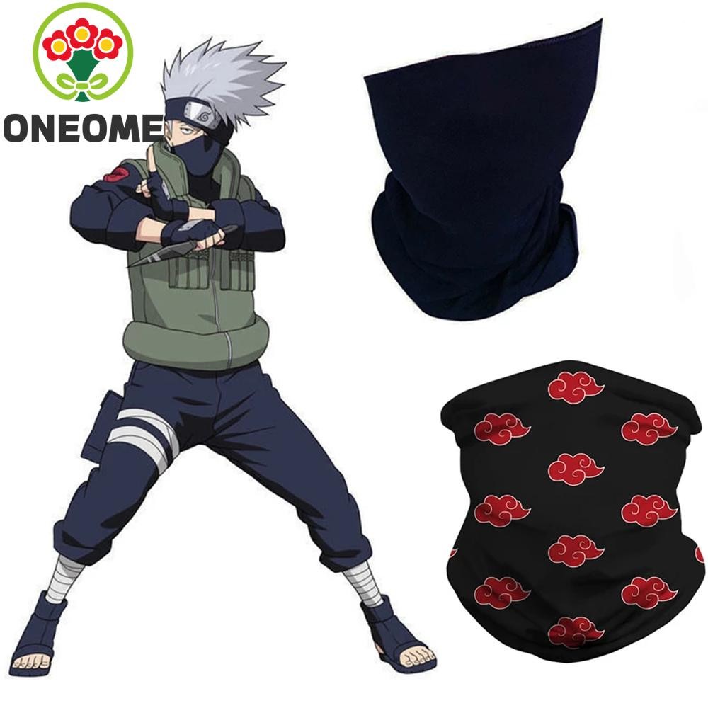 Mặt nạ cosplay Kakashi Akatsuki - Balaclava đỏ, phù hợp cosplay và đi xe đạp