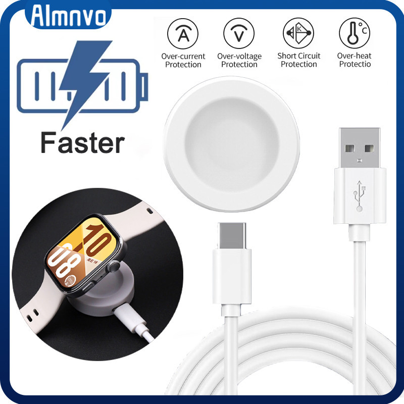 Di Động Sạc Đầu Đơn Dây Sạc Củ Sạc Cho Huawei Fit 4/4 Pro/Huawei Watch 5/4/3 Pro/GT 6/5/4 3 Pro GT4 