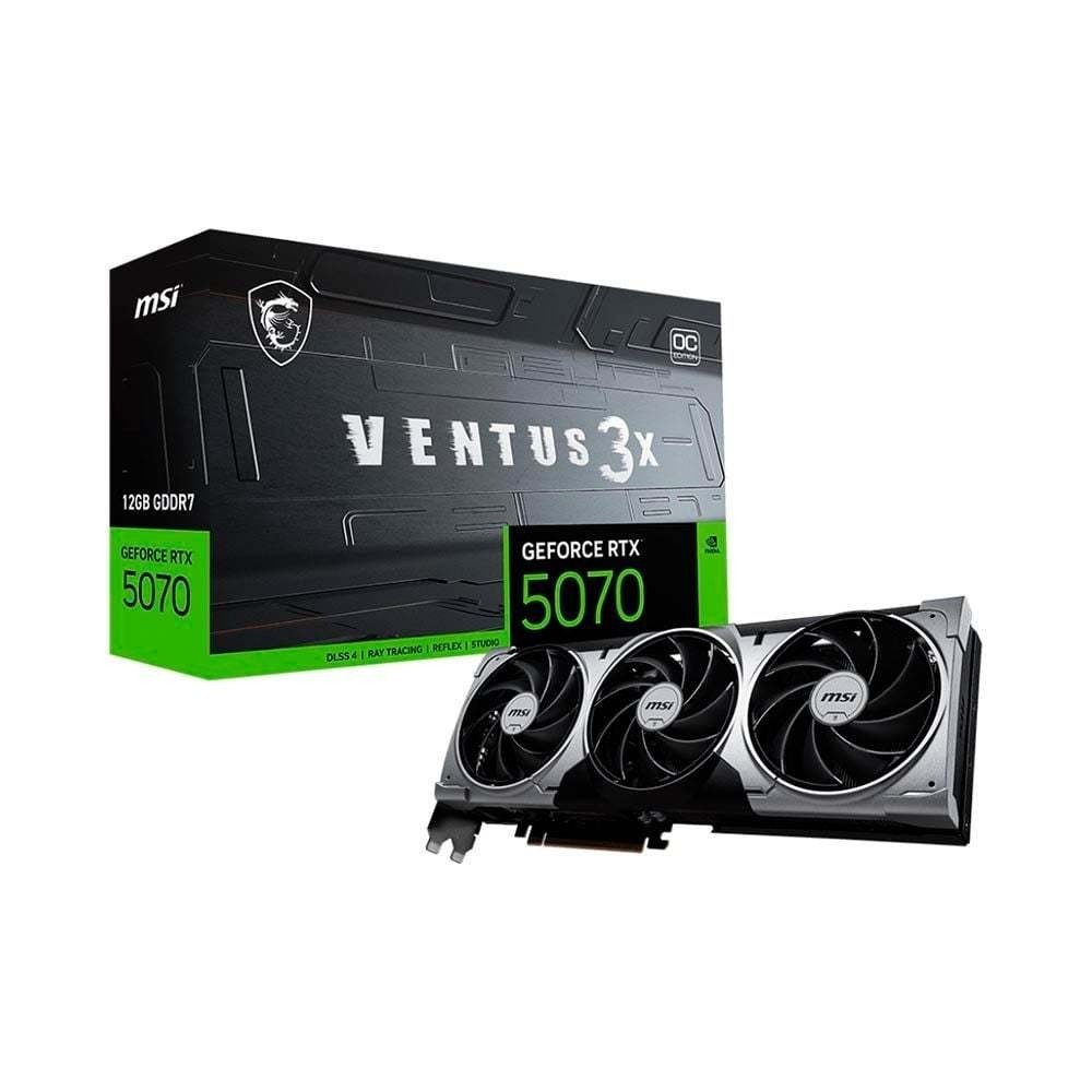 Card màn hình MSI GeForce RTX 5070 VENTUS 3X OC 12GB GDDR7