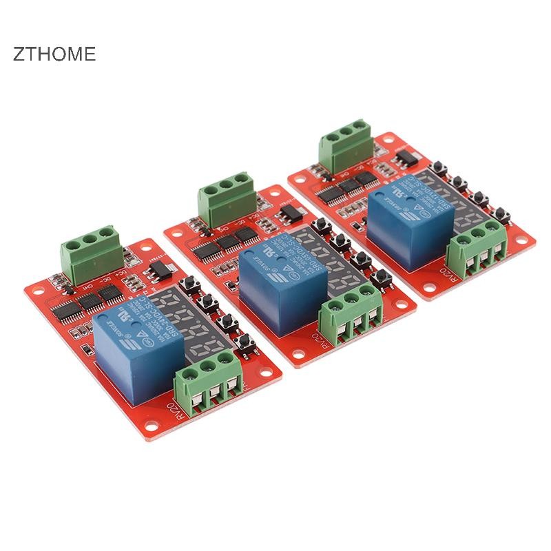 ZTHOME FRM01 DC 5 / 12 / 24V Mô-đun rơle đa chức năng 1 kênh Công tắc hẹn giờ trễ vòng HOT