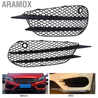 Aramox Kimiss Grill Grilla Front Bumper Fog thay thế cho Benz C Class W205 C205 AMG Line 2015? 2018