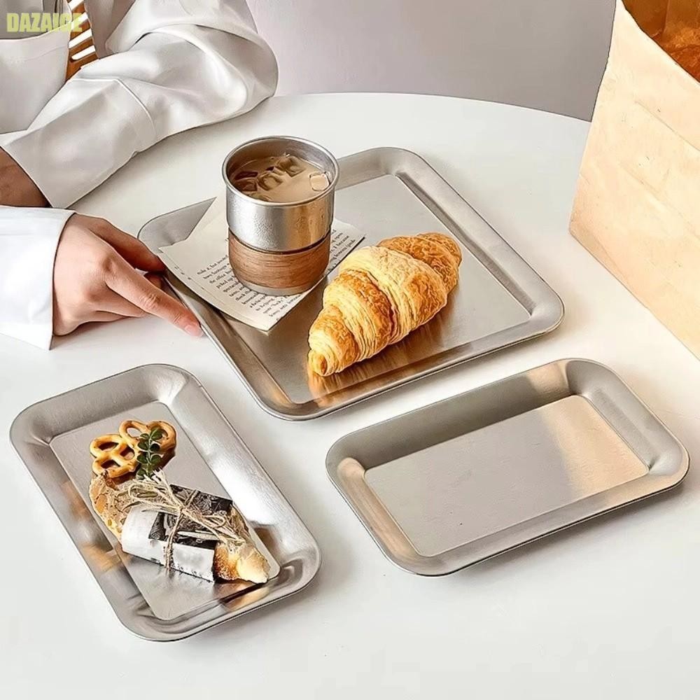 DAZAIGE 2 Cái / bộ Đĩa Hải Sản Khay Bảo Quản Chống Mài Mòn Buffet