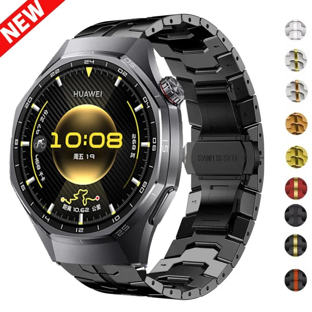 Vòng tay bằng thép không gỉ 22mm cho Huawei GT6 46mm GT6 Pro 46mm Correa cho Huawei GT5 / GT5 Pro 46