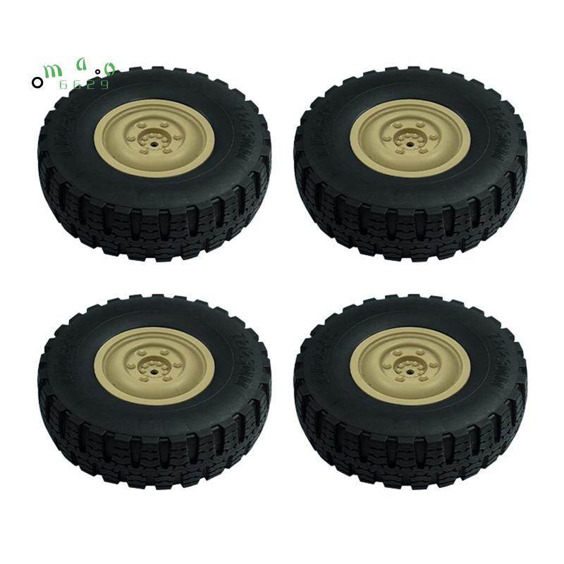 4 Chiếc LD-P06 Lốp Bánh Lốp Lốp Lốp Lốp Lốp Lốp Cho LDRC LD-P06 LD P06 Unimog 1 / 12 RC Xe Tải Phụ K