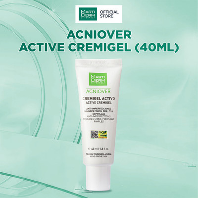 Kem Dưỡng Da Dầu Mụn Se Khít Lỗ Chân Lông MartiDerm Acniover Active Cremigel (40ml)