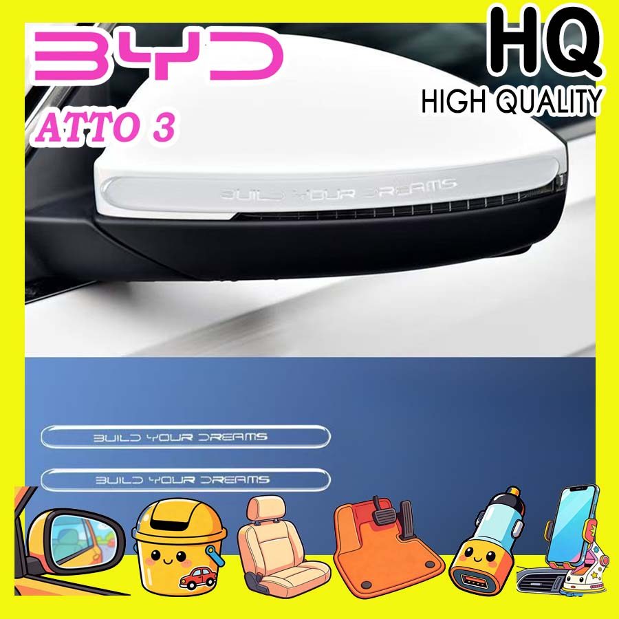 [SẴN SÀNG] Bộ cơ thể dải chống va chạm BYD ATTO 3 byd atto3 Phụ kiện trang trí ô tô XQCZ