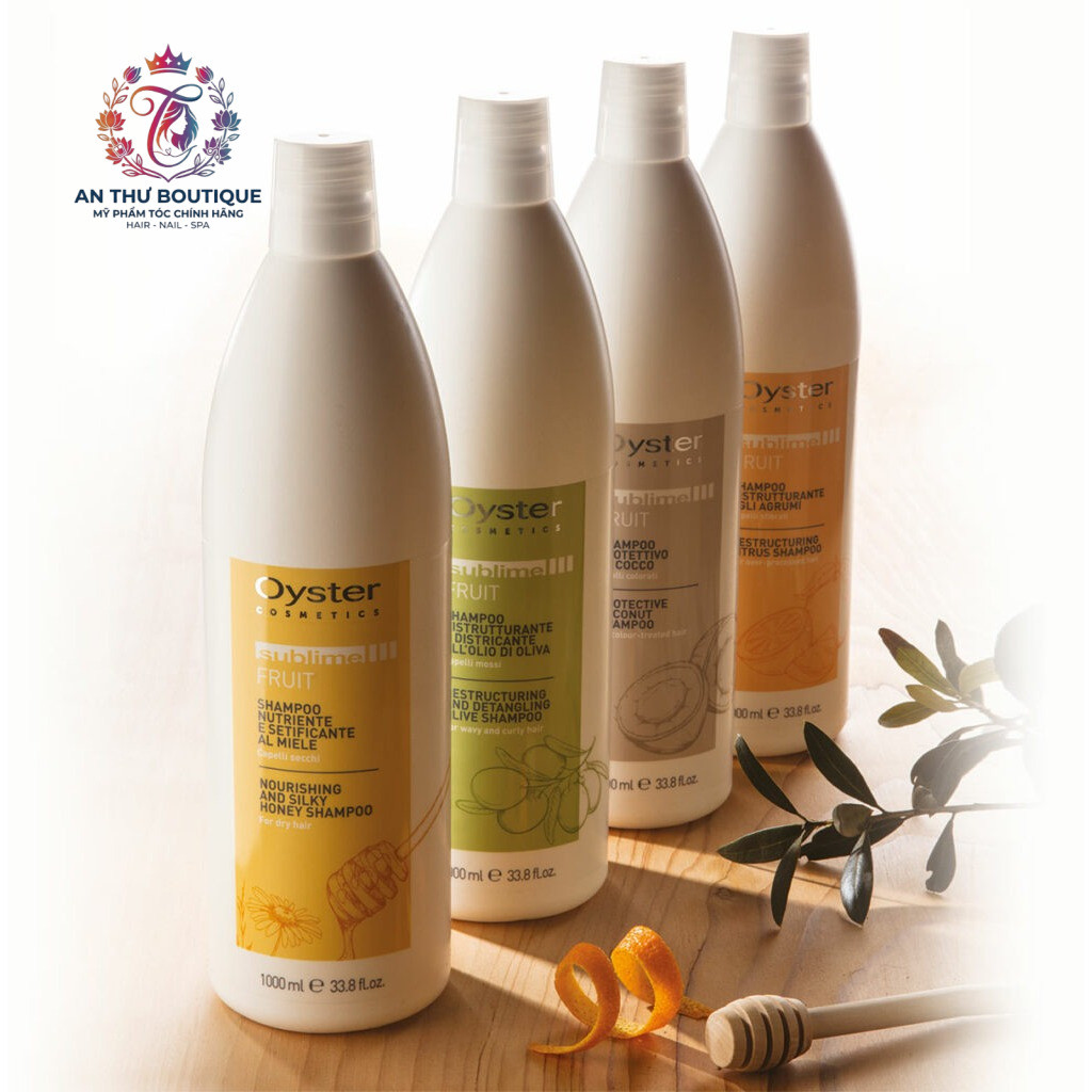 DẦU GỘI TINH CHẤT DỪA OYSTER SUBLIME FRUIT COCONUT 1000ML .AT