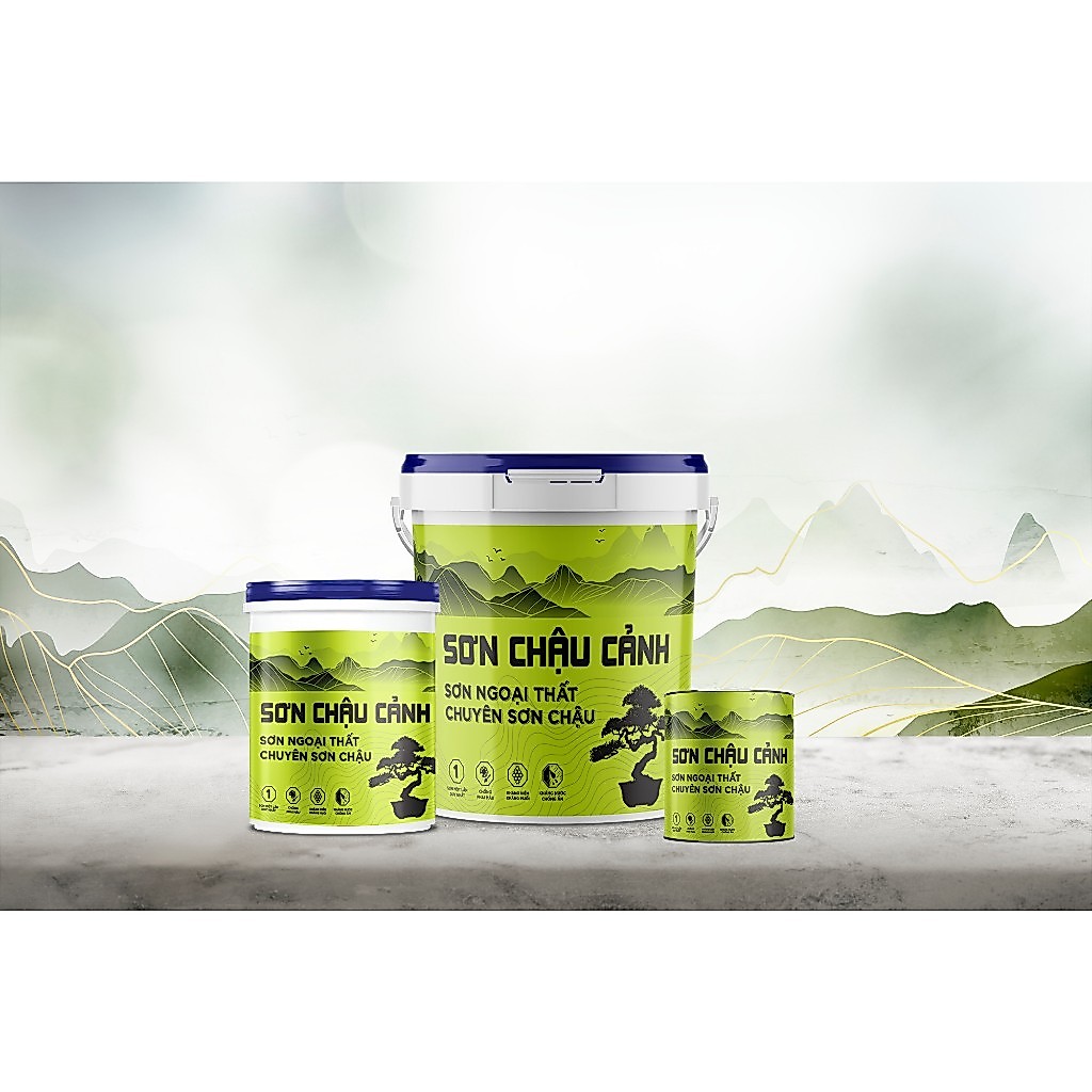 (Hộp 1kg) Sơn phủ bóng clear ngoại thất
