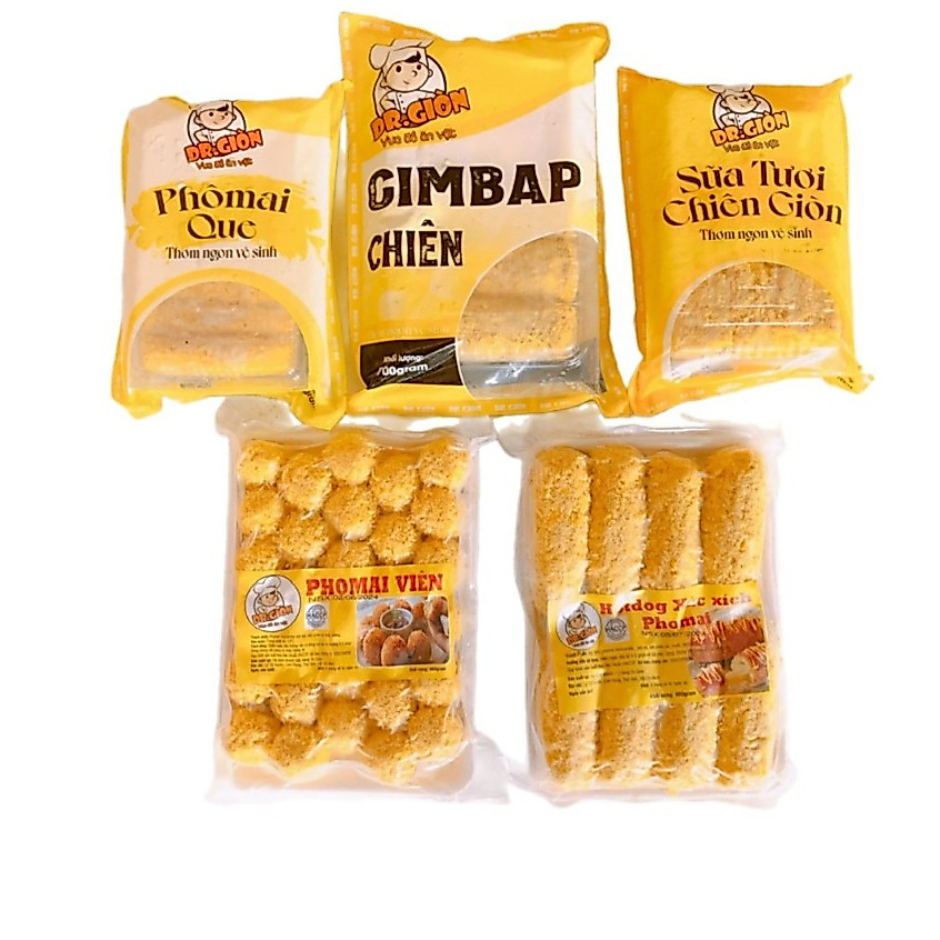 PHÔ MAI QUE, KIMBAP CHIÊN, PHÔ MAI VIÊN, HOTDOD PHÔ MAI, BÁNH SỮA TƯƠI DR.GIÒN