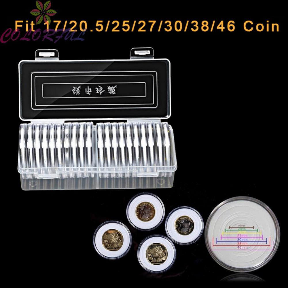 Coin Storage Box Supplies Holders Transparent Super-hard Protection Collection