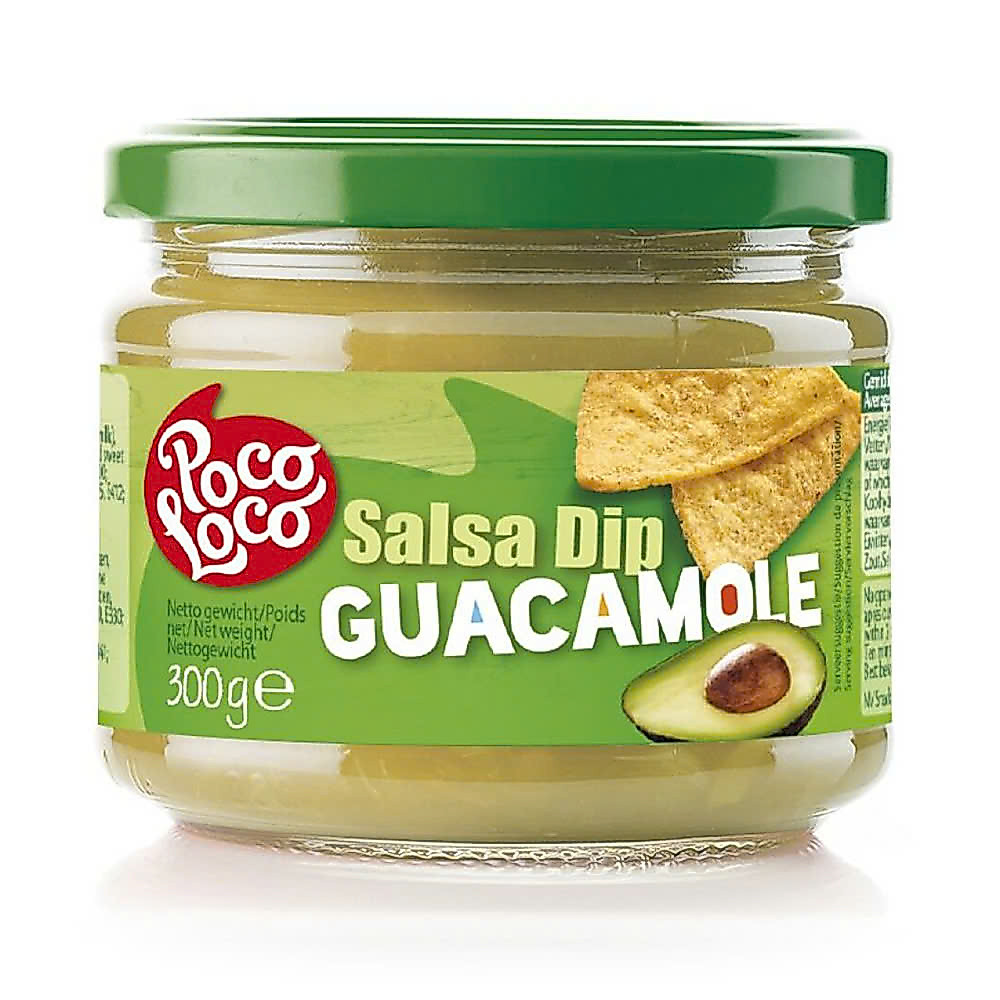 [Belgium] xốt chấm nachos bơ cay salsa Poco Loco hủ 300g
