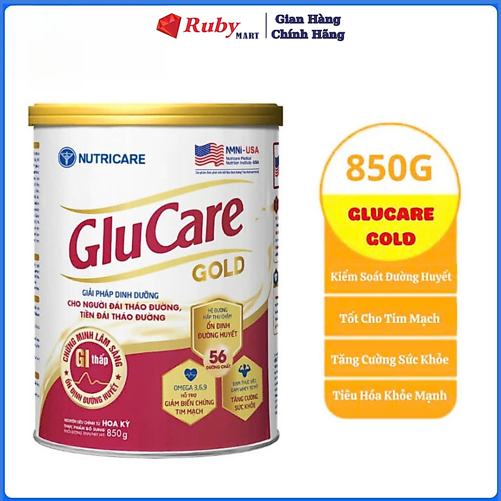 Sữa Glucare Gold 850g