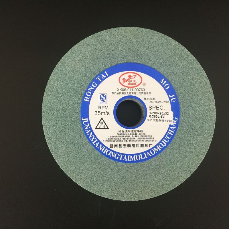 Cung cấp GC200 * 20 * 32 Xanh Silicon Carbide Gốm Kết Hợp Bánh Xe Mài Tấm Hợp Kim Bánh Xe Mài Xanh B