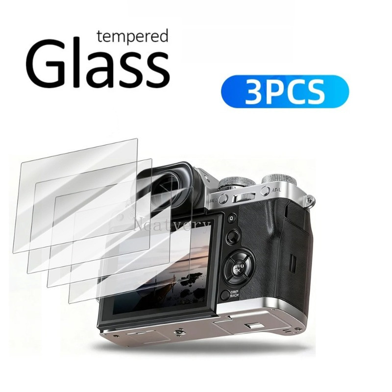 3 Miếng Dán Bảo Vệ Màn Hình LCD Camera HD Kính Cho Fujifilm instax-mini-LiPlay GFX-50S-II GFX-50S GF