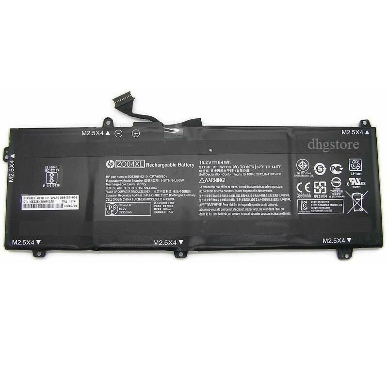 Pin Laptop HP Zbook Studio G3 ZO04 ZO04XL HSTNN-CS8C HSTNN-C88C HSTNN-LB6W