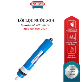 Màng Lọc RO Sunhouse – Lõi Lọc Nước Số 4 SUNHOUSE SHA-ROV7, Công suất lọc: 90.000 lít, Thời gian thay thế: 24-36 tháng
