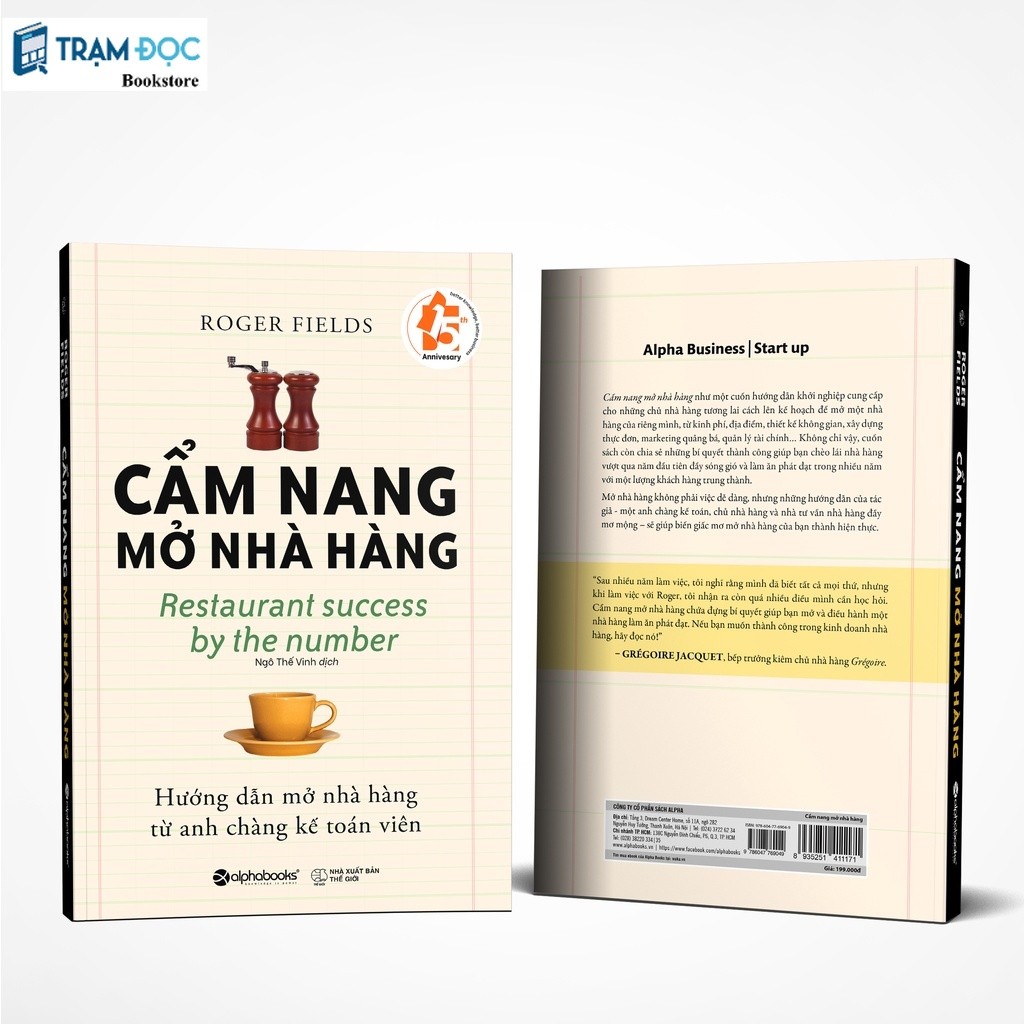 Sách-Cẩm nang mở nhà hàng