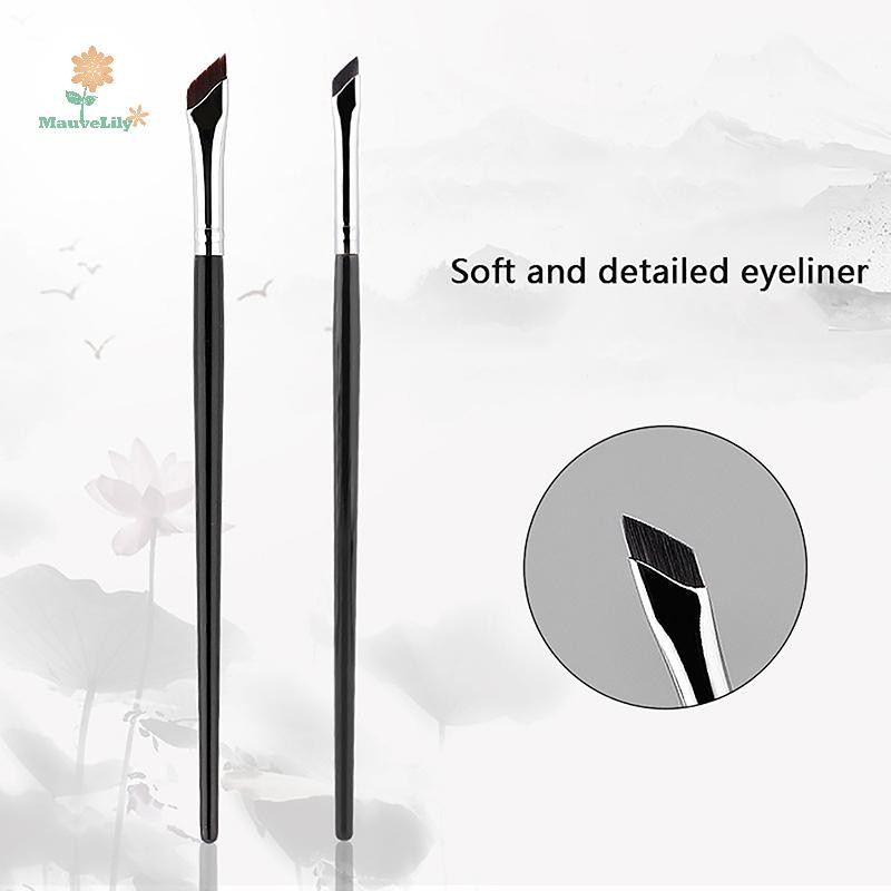 LILY Blade Eyeliner Brush Ultra Thin Fine Angle Flat Eyebrow Brush Under Eyes Place Makeup Brush Chi