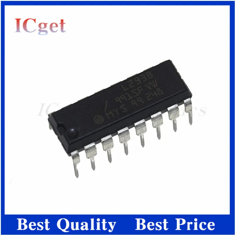 5 CÁI L293D DIP16 L293 293D DIP-16 L293B L293DD SOP-20 L297N DIP-20 SOP L297 L297D chip ic