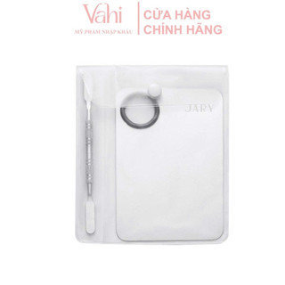 Dụng Cụ Khay Thìa Trộn 2in1 Dành Cho Makeup Artist Jary 2in1 Mixing Tray Bộ Trộn Trang Điểm Chuyên Nghiệp