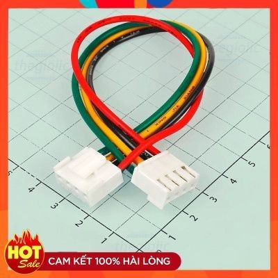[2 Cái]- Dây Bus VH3.96 Cái-Cái 4 Tiếp Điểm 3.96mm Dài 20cm ChipViet Store