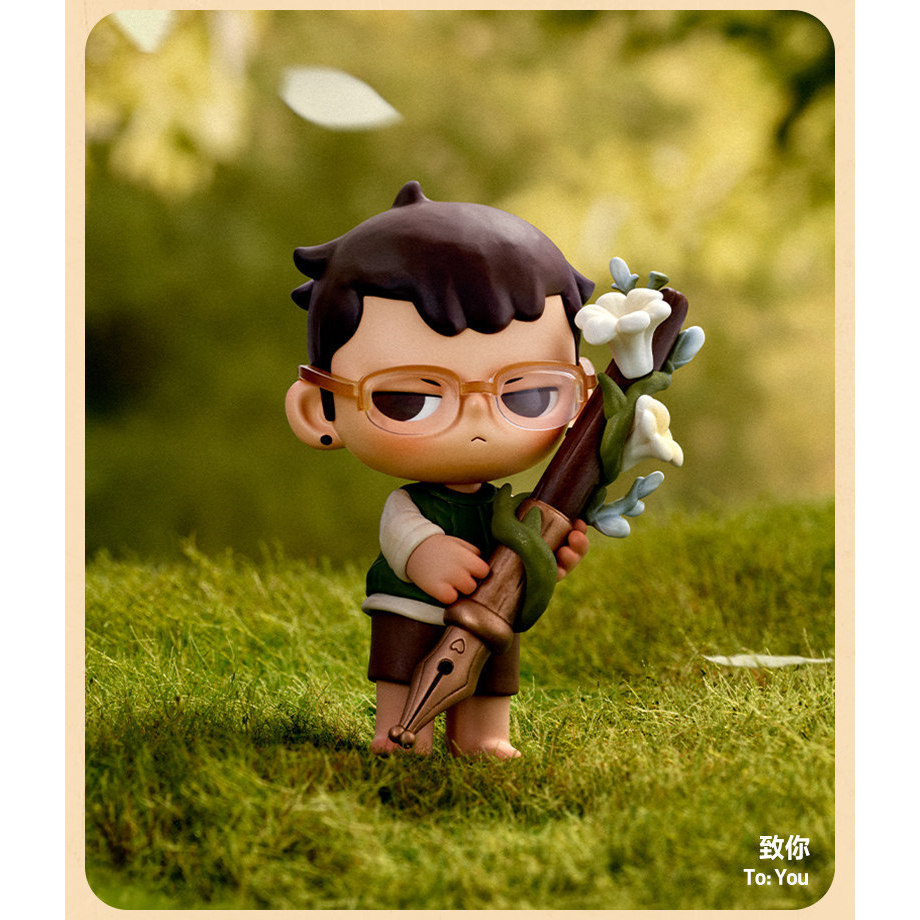 POPMART KUBO Love Still Series Đồ chơi nghệ thuật ZEN0