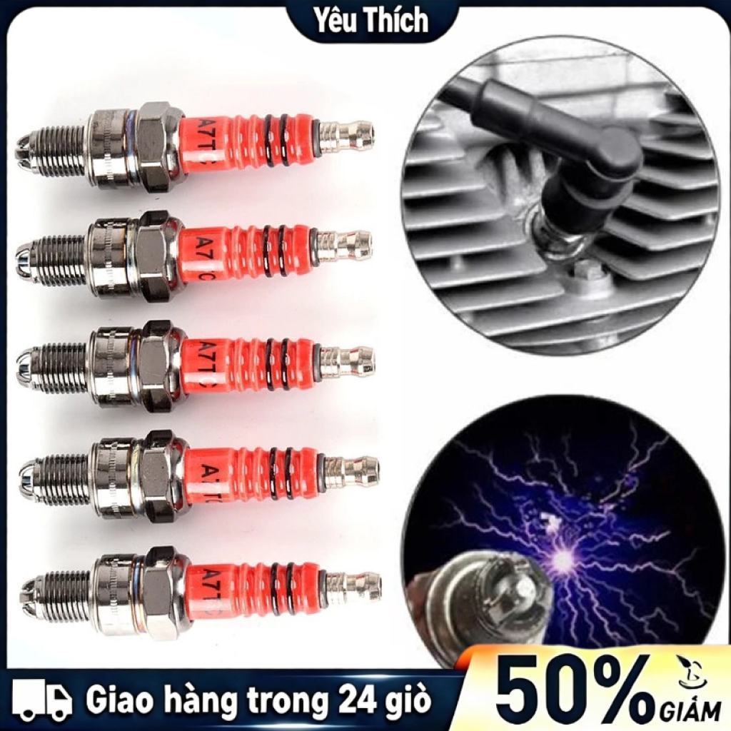 [COD]1 Bugi a7tc  Cho Xe Máy dirt bike Gokart / multi angle 3 Điện