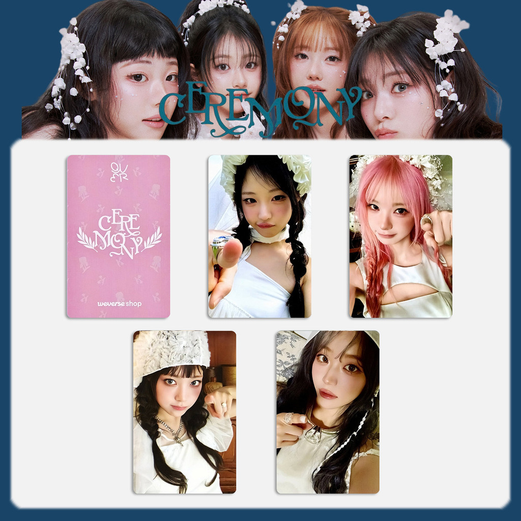 4 QWER Lễ Lomo Cards Bawige WVS Sinh 2 Rock POP-UP MANITO TBH FAKE IDOL Thuật toán Blossom Harmony t