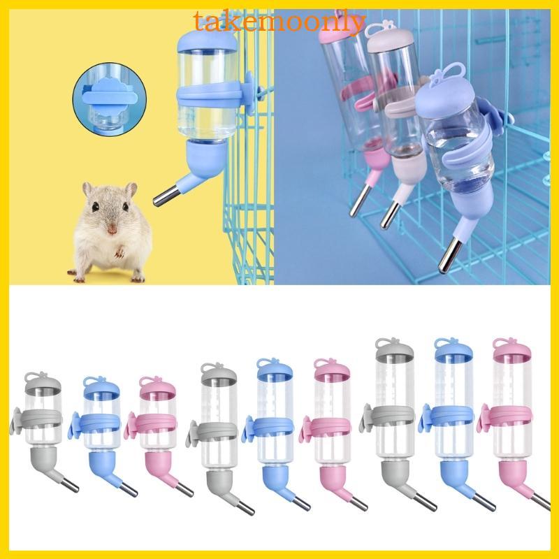 80/125/250ml Plastic Hamster Drinker Water Bottle Hangings Pet Drinking Bottle