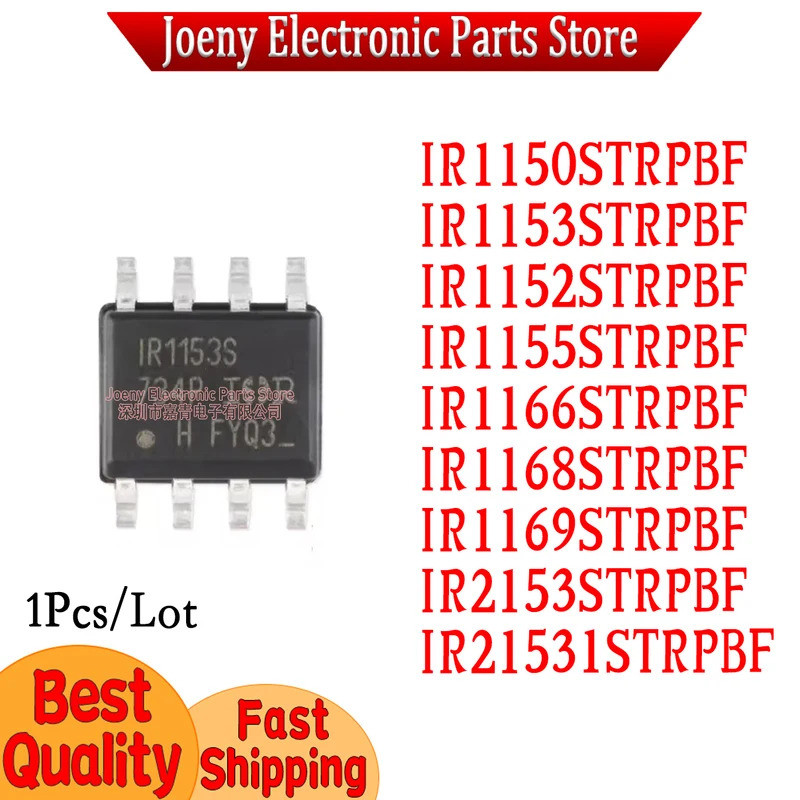 5 CHIẾC IR1150S IR1153S IR1152S IR1155S IR1166S IR1168S IR1169S IR2153S IR21531S SOP Chip ic