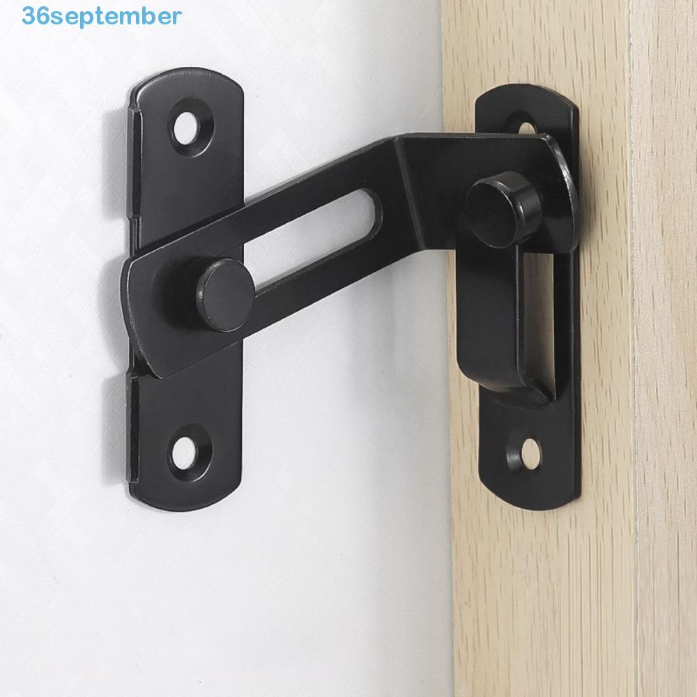 THÁNG 9 Barn Lock Guard 90 180 Độ Trượt Barn Tủ Móc Chuyển Đổi Bu Lông Cửa