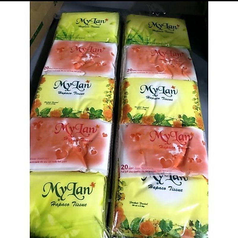 Khăn giấy khô bỏ túi my lan(1 bịch)