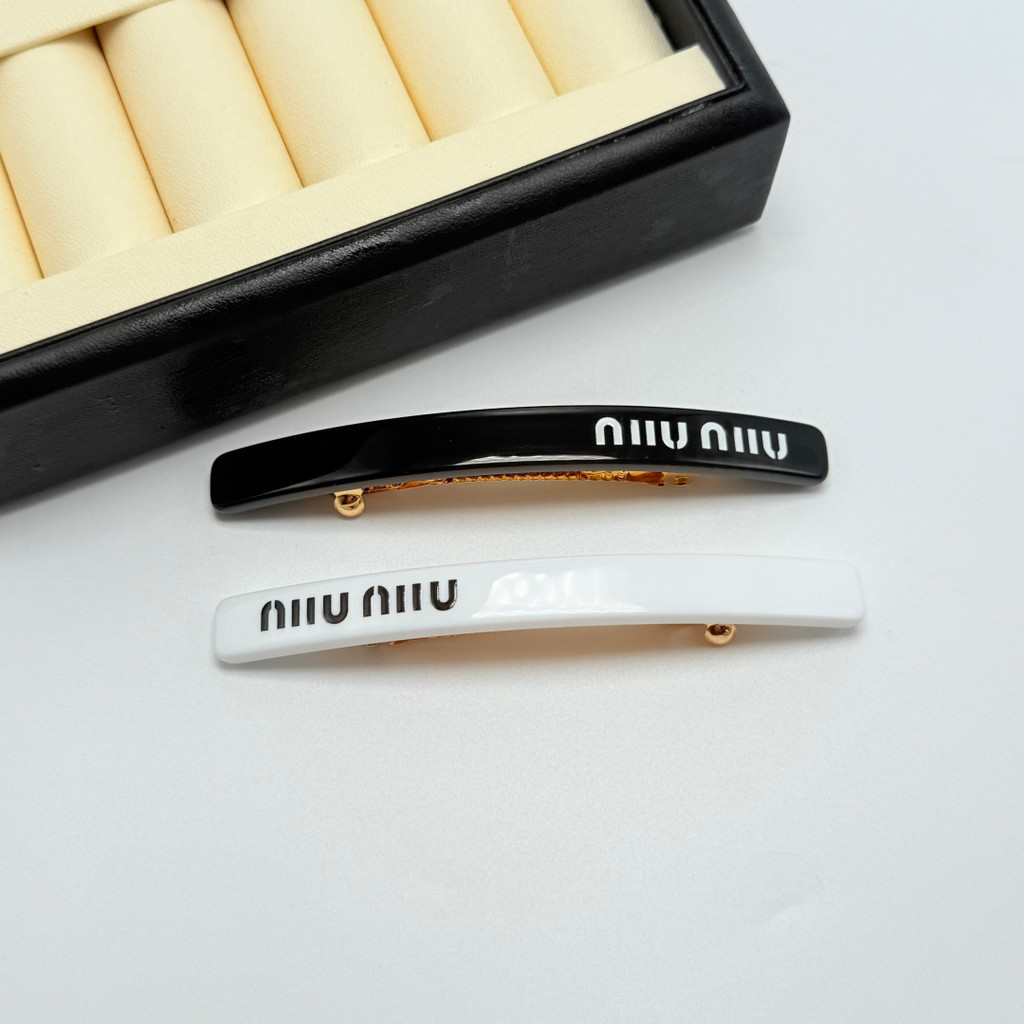 EST6 MM Miu Miu's House  Letter hair clips, side fringe clips, spring clips, sweet bobby pins, hair 