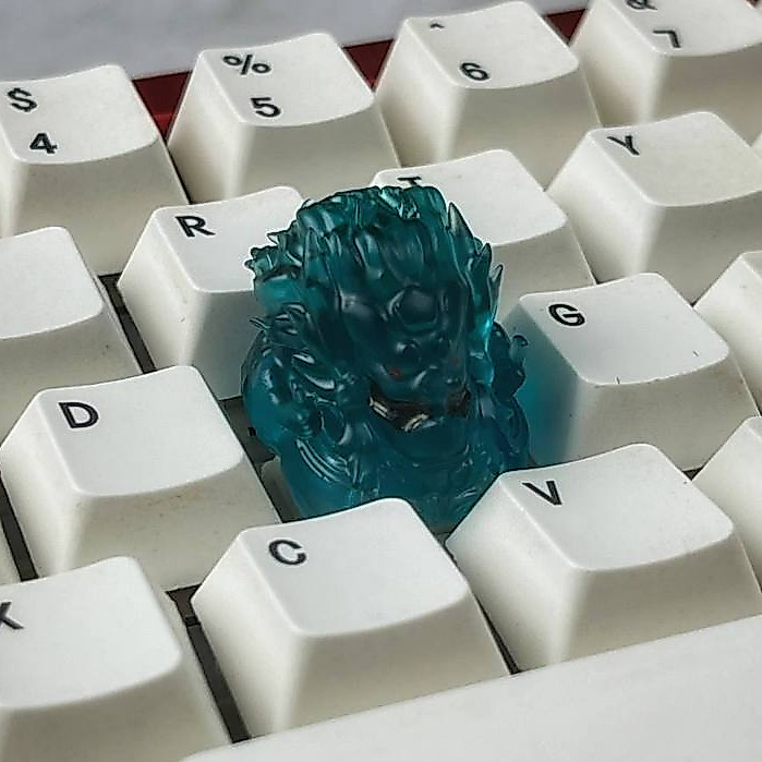 Artisan Keycap - [Xuyên Led] - Nút bàn phím cơ resin handmade Susanoo Madara