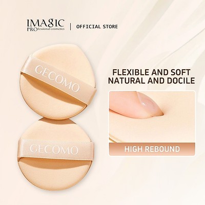 IMAGIC Cloud Soft Skin-Friendly Air Cushion Powder Puff Dry & Wet Dual-Sử dụng Phù hợp với các công cụ làm đẹp dày và mềm mại