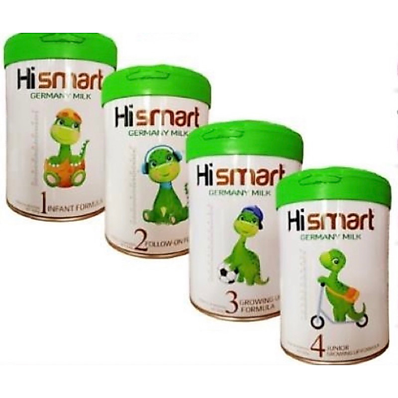 Sữa bột Hismart GerMany Milk Số 1,2,3,4 (800g)